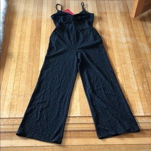 Wide leg jumpsuit